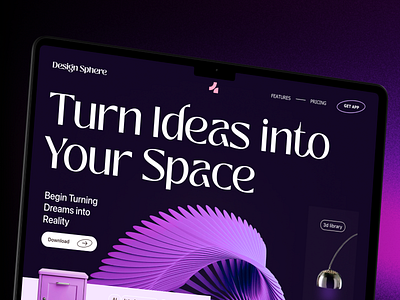 Ai web ui design ai ai ui design animation clean ui hero section minimal modern ui motion graphics product design saas product saas website trend ui ux web design website website design