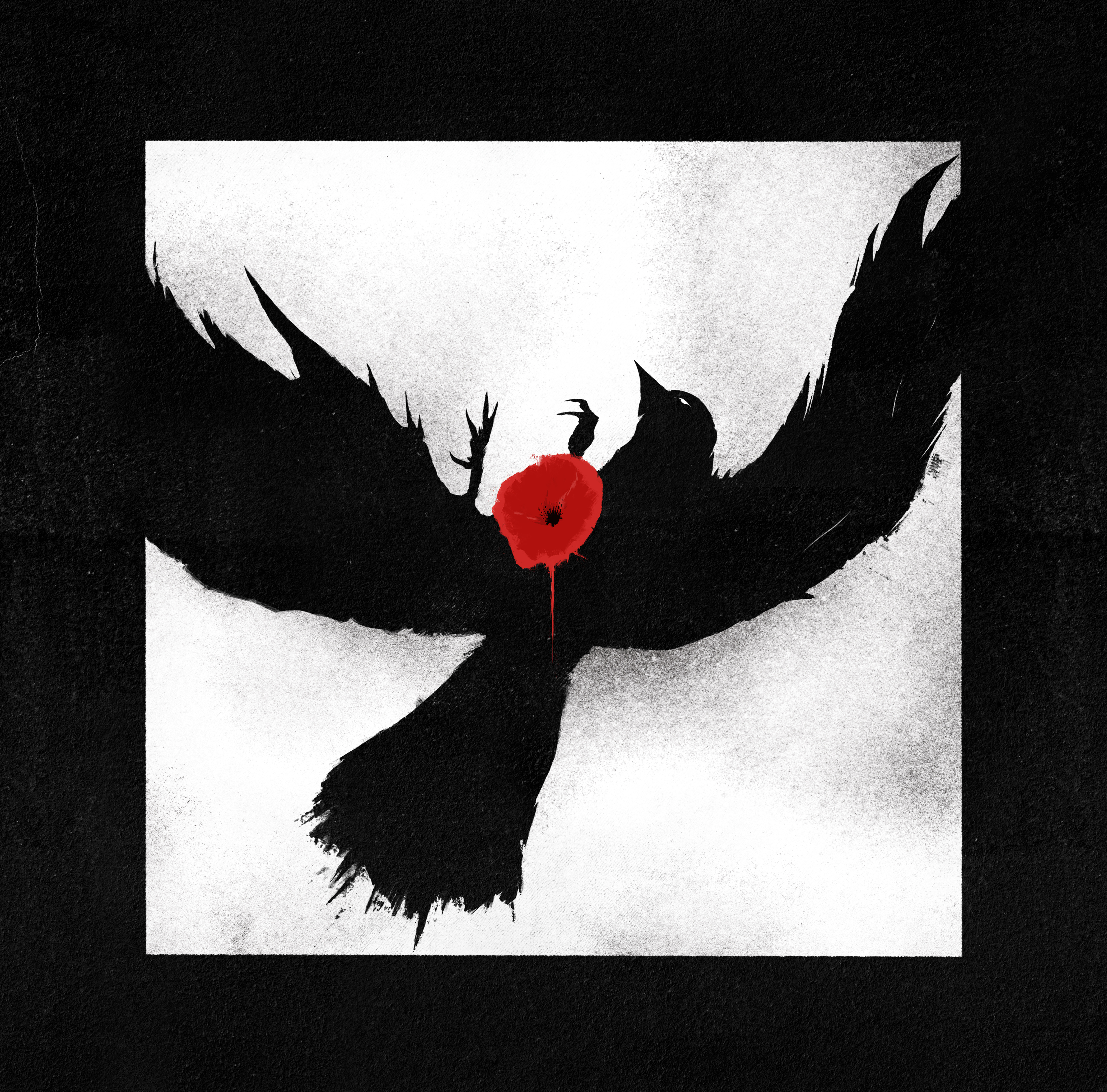 A Single Flower design digital art illustration