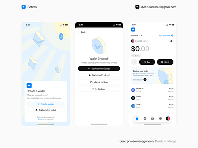 Wallet onboarding