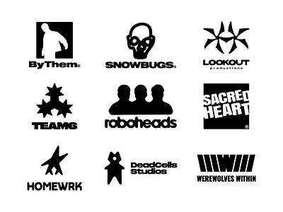 Logo Collection brand design brand identity branding branding design design icon logo logo design logo mark logo type logobook logofolio logomark logos logotype mark visual identity y2k logos