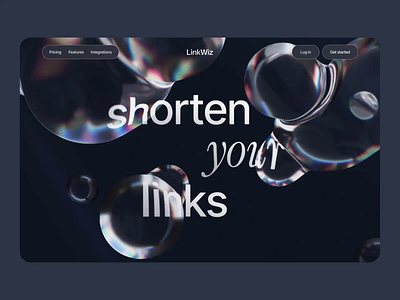 Landing Page with 3D Illustrations 3d animation home page landing page outcrowd ui ux web design web development webflow website