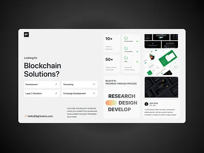Landing Page Design landing page marketing minimal ui design website