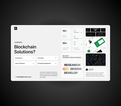 Landing Page Design landing page marketing minimal ui design website