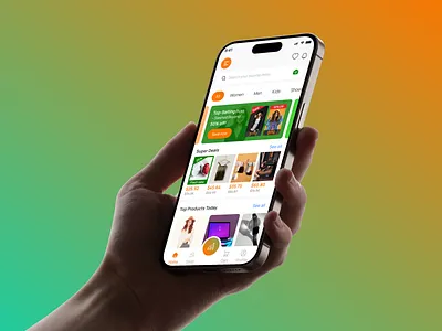 Ozyo – Modern E-Commerce App UI Design design system