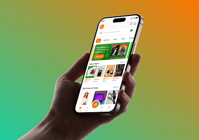 Ozyo – Modern E-Commerce App UI Design design system