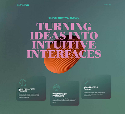 UX Agency - Title Animation animation branding dashboardhome page design english color hero title illustration logo material ui design mobile app typhgraphy ui uiux trend 2018 ux agency web design