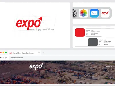 Expo Group – Strategic Branding for a Diversified Conglomerate brand identity branding corporates branding creative direction design design leadership designwithpurpose graphic design logo logodesign motion design niloymazumder productdesign ui uiux visual story telling
