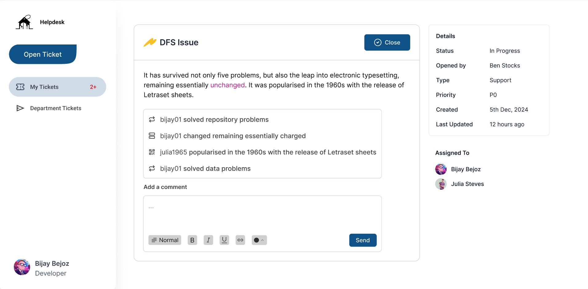 Helpdesk UI design form helpdesk login table ui uiux