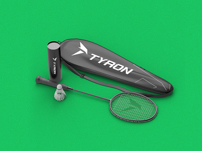 Tyron - Badminton & Lifestyle Brand badminton badminton brand badminton brand logo fitness lifestyle logo racket sports lifestyle brand sports lifestyle logo sports logo t logo tennis tennis brand tennis brand logo