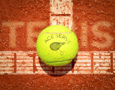 ACESERVE© – Branding & Logo Design for a Tennis Company animation branding design graphic design illustration logo motion graphics poster visualidentity