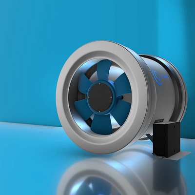 DUCTED FANS 3d animation branding