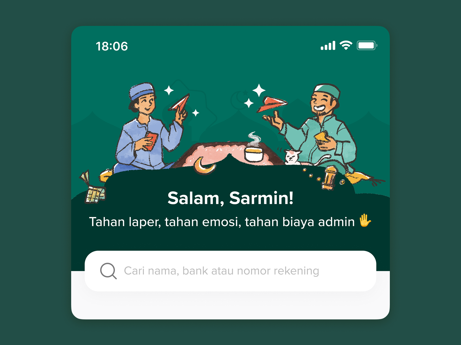 🕌 Ramadhan ☪️ banner cat design eid food graphic design header illustration mubarak ramadan ramadhan shopping