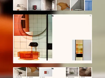 Farah Gorayeb clean creative design minimal portfolio simple typography web