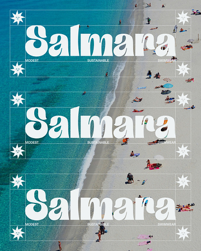 Salmara Swimwear 3d animation branding design diseño gráfico diseño visual graphic design illustration logo motion graphics ui vector visual design