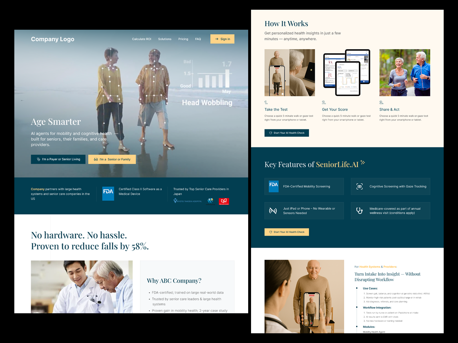 Example of Landing Page Design