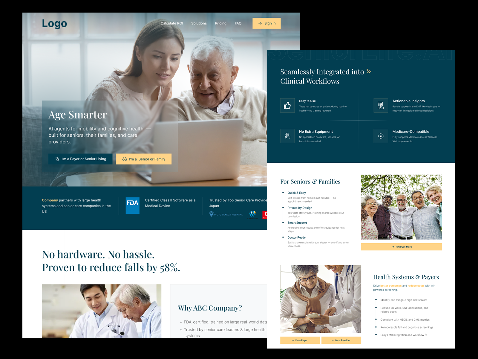 Example of Landing Page Design