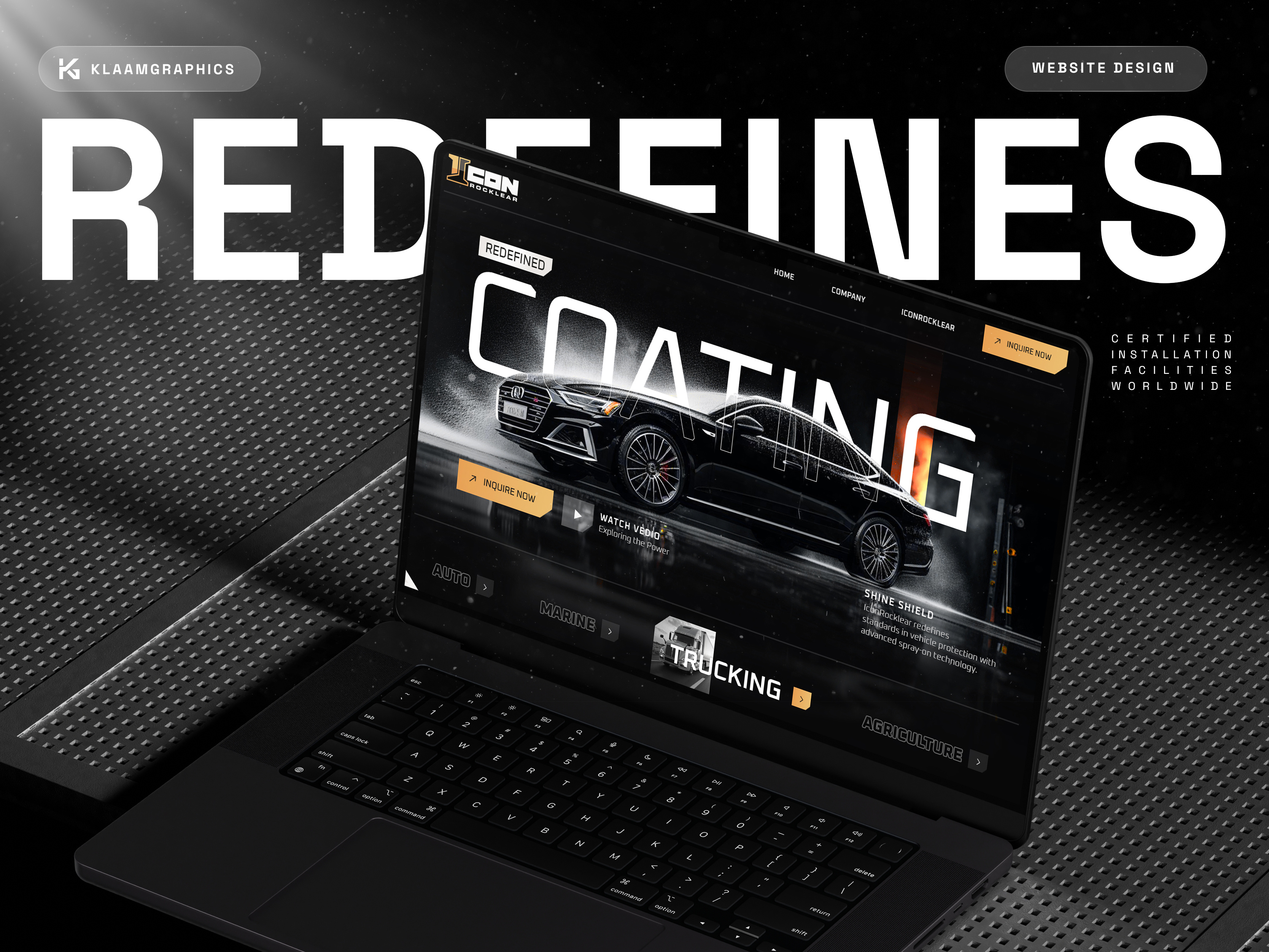 Example of Landing Page Designer