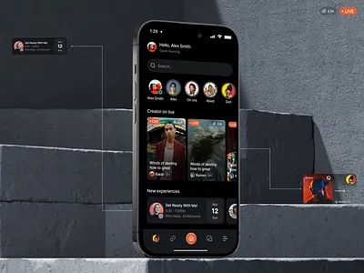 Social Media App app app design design hr rumen minimal app mobile app mobile app design social social media social media app ui ux