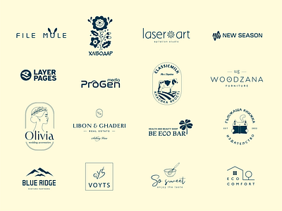 Logos & Marks - vol.1 branding brandmark graphic design logo logo design logofolio logotype