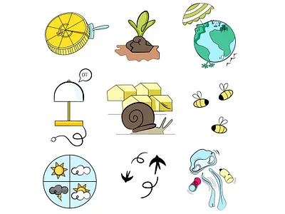 2030 Agenda 2030 cute design flat design icon illustration vector