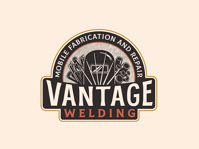 Badge Design Welding badge badge design badge logo branding graphic design handdrawn illustration logo vector vintage vintage logo welding welding logo