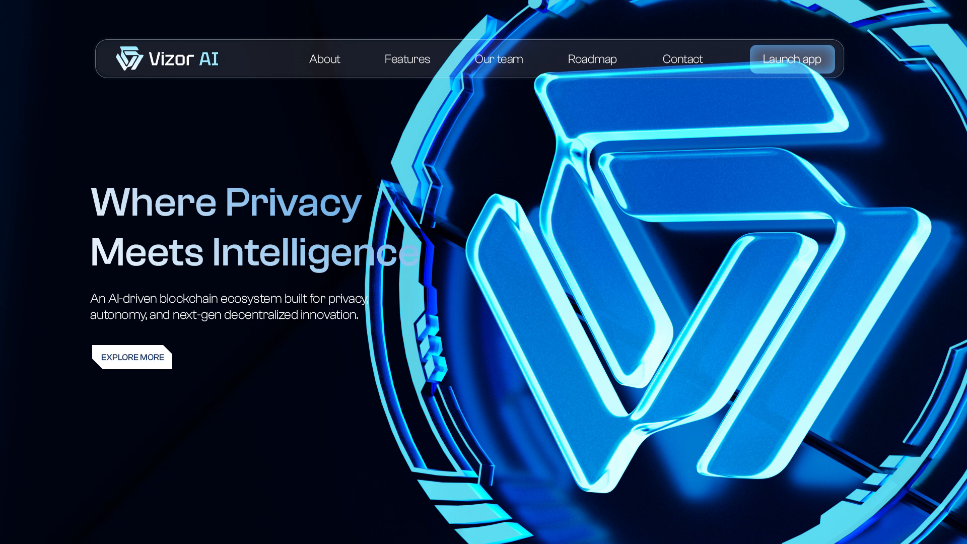 Landing page 3D animation, crypto web3 3D motion by Nariman on Dribbble