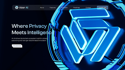 Landing page 3D animation, crypto web3 3D motion 3d 3d animation 3d motion 3d social media ai 3d design ai design animation blockchain 3d crypto 3d design crypto animation framer design graphic design motion graphics token 3d design ui web3