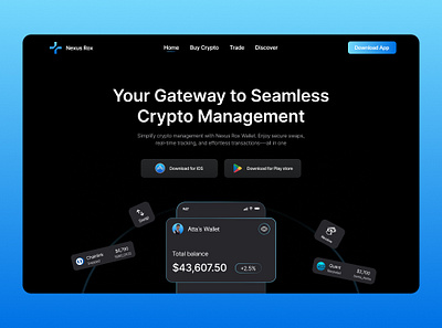 Nexus Rox - Your All-in-One Digital Wallet app business css designlovers ecommerce marketing seo socialmedia socialmediamarketing ui userinterfacedesign ux uxui webdesgin webdesign webdev webdevelopment website womenwhocode