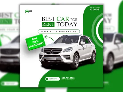 Car Post Design branding car post design graphic design illustration logo photoshop post design typography ui ux