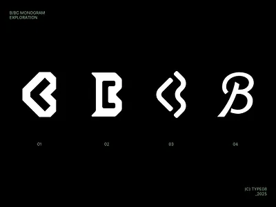 B/BC Monogram Exploration bicycle branding exploration heart hill kiss lettermark lips logo modern monogram mountain nature negative retro script style symbol tech