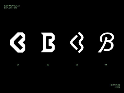 B/BC Monogram Exploration bicycle branding exploration heart hill kiss lettermark lips logo modern monogram mountain nature negative retro script style symbol tech