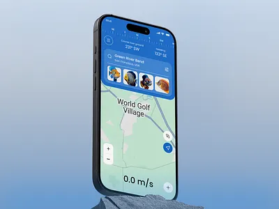 Fishing Points Mobile App - UI/UX app design design fish fishing app fishing points location map mobile app nature app product design ship tracker ui uiux uiux design weather