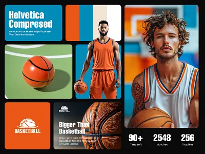 BASKETBALL Logo Branding design 3d app app design athletic basketbal brand design brand identity branding design game illustration logo mobile app playgame sports techwitpro ui usa ux website