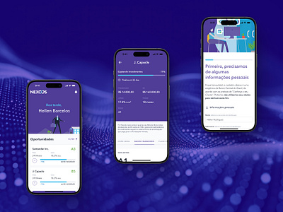 Fintech App app application credits dashboard fees finance financial loan market mobile money ui ux