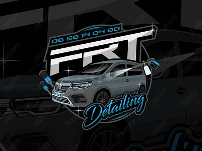 Custom Car Detailing Logo Design with Vehicle Illustration auto detailing logo automotive brand identity automotive logo design car business logo car cleaning logo car detailing company branding car detailing logo car logo vector car wash branding car wash logo illustration custom car logo design custom car wrap logo custom illustration logo exclusive car logo mobile detailing logo modern car logo personal car logo premium detailing logo vehicle illustration logo