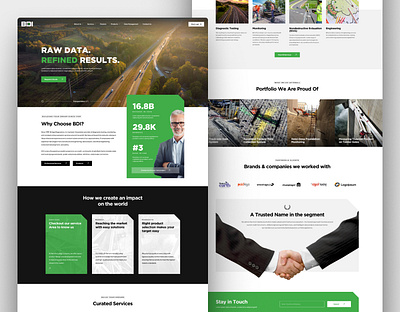 Landing Page - Concept Design graphic design ui