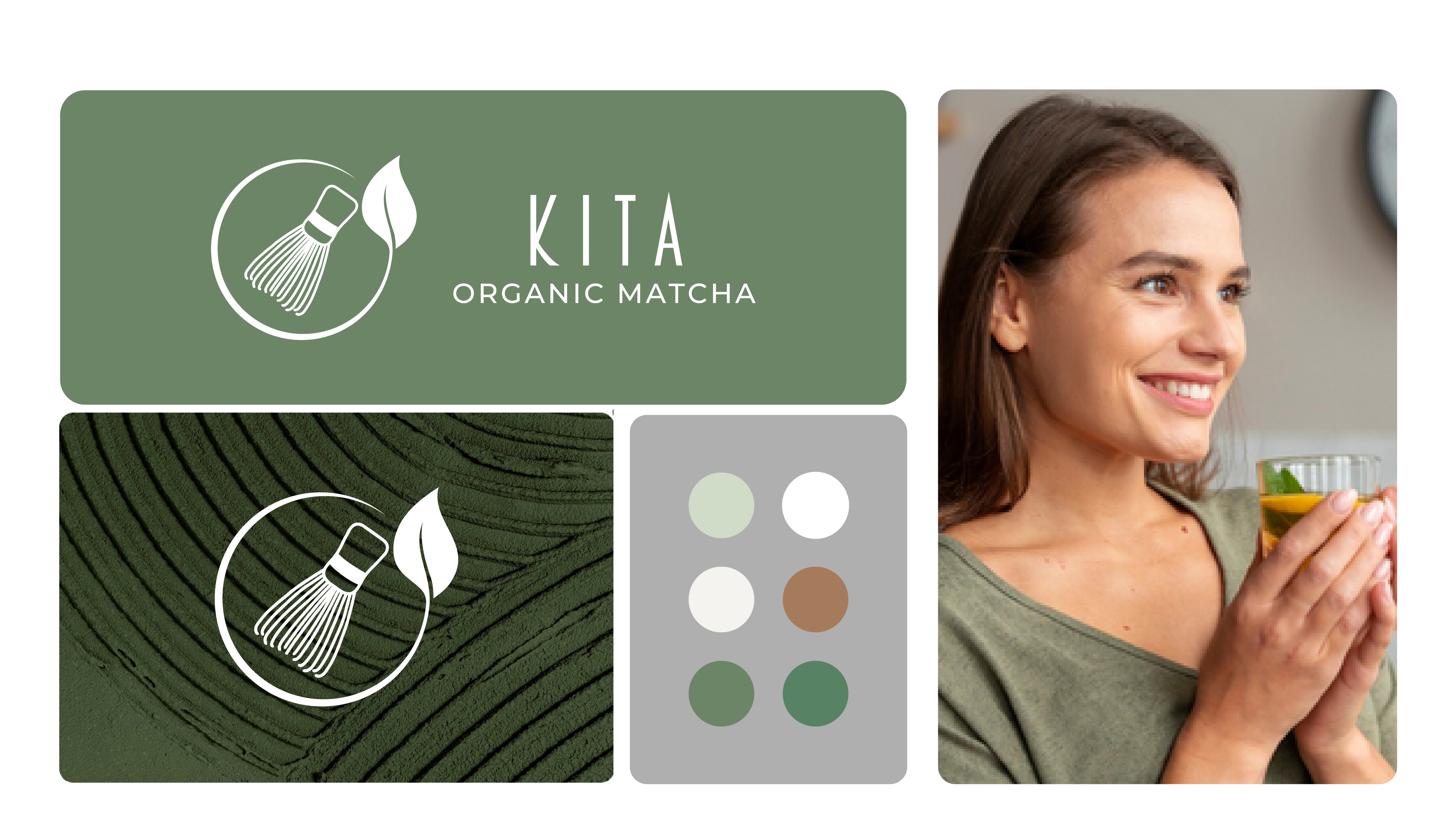 Example of Matcha Logo & Brand Identity Design