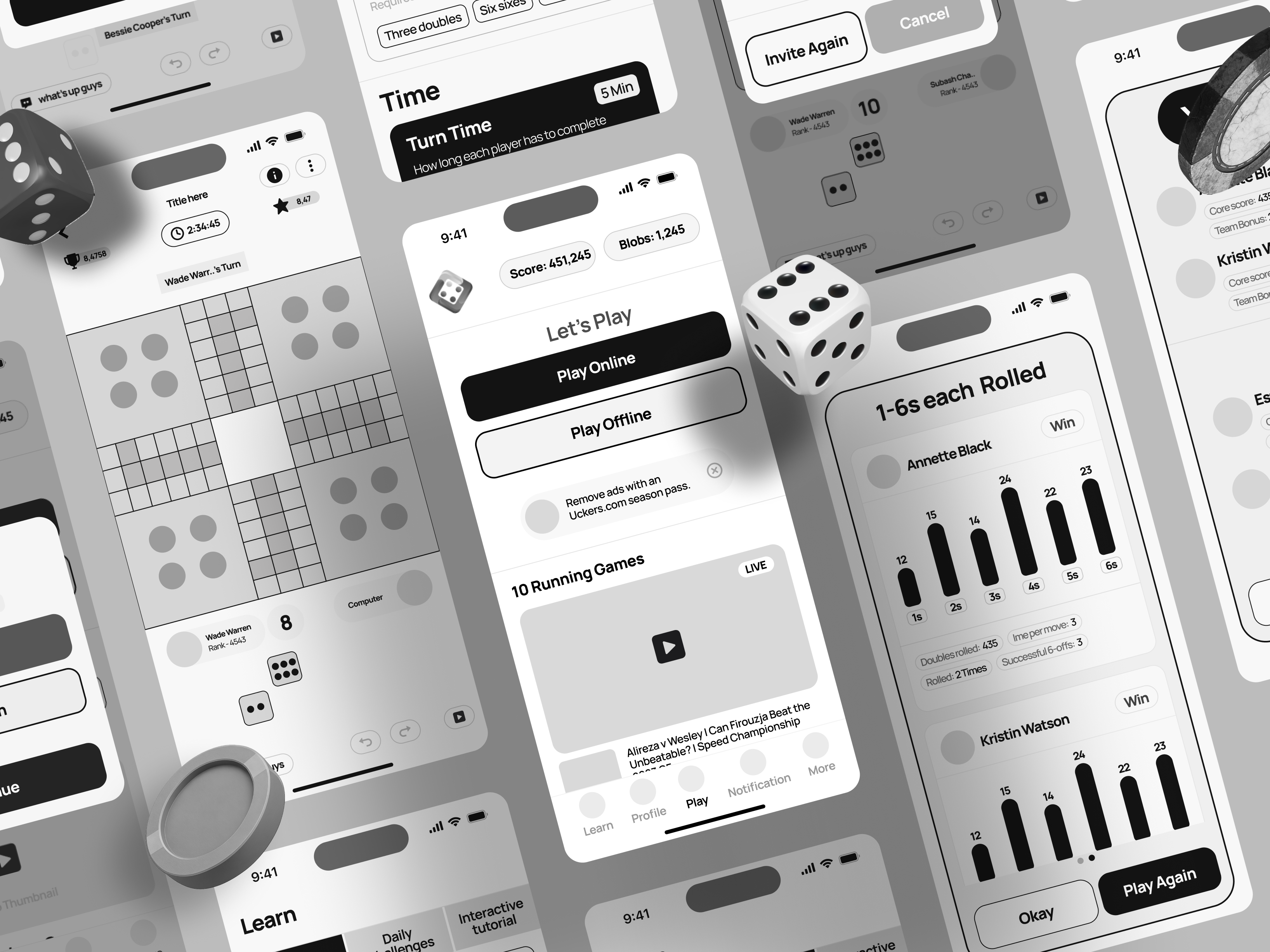 Uckers - Game App | UI/UX Design | Figma | Wireframes app redesign figma figma design game game app game app ui game wireframe gaming ludo app ludo game ui ludo wireframe redesign ui design uiux design user flow wireframe design wireframe kit wireframes