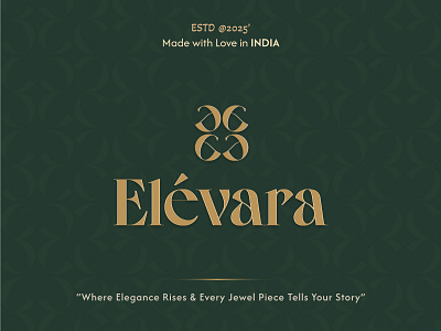 Elévara - A Luxury Jewelry Brand Logo Design boldtypography brandidentity branding creativelogo creativelogodesign designerlife designinspiration dribbble dribbbledesign dribbbleshowcase elegantdesign graphic design graphicdesign jewelrylogo logo logodesign logoinspiration luxurybranding luxuryjewelry visualidentity