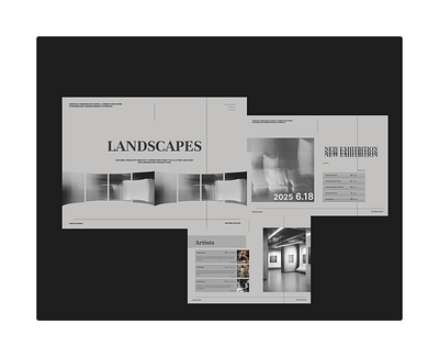 Gallery Website Concept
