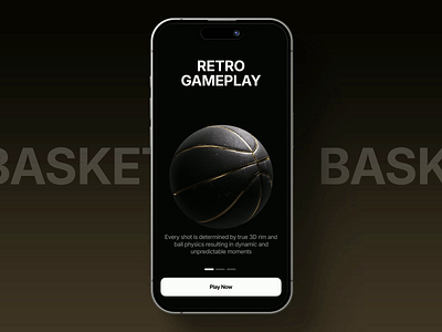 Basketball 3d animation motion graphics