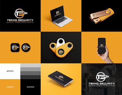 Tech Security & Branding Design brand brand identity branding logo logo design minimalist logo modern logo security security brand security device security device branding security device logo security logo security system security system logo tech tech logo tech security device tech security logo technology security logo