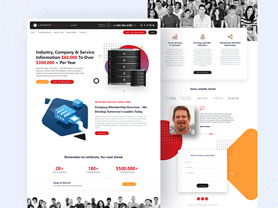 Technology Consultant Website branding consultant corporate creative dailyui design dribbble graphic design landing page marketing ræponsive technology consultant ui web