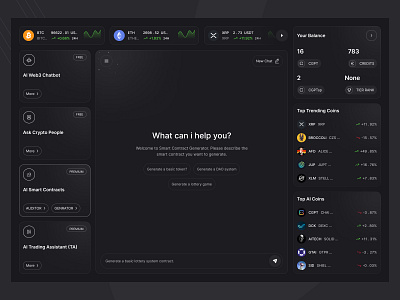 Al Smart Contract Editor aieditor blockchaindev cryptotools dappdevelopment defibuilders smartcontracts solidity ui design uxui web design web site web3 web3design website