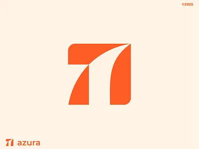 A LOGO MONOGRAM FOR azura a a letter a logo a monogram animation branding brandmark clean design icon illustration initial initial a logo mark modern monogram motion graphics proffesional simple