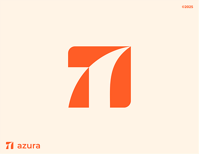A LOGO MONOGRAM FOR azura a a letter a logo a monogram animation branding brandmark clean design icon illustration initial initial a logo mark modern monogram motion graphics proffesional simple
