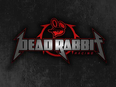 Logo concepts - race team chipdavid dogwings drawing logo rabbit racing sports graphic vector