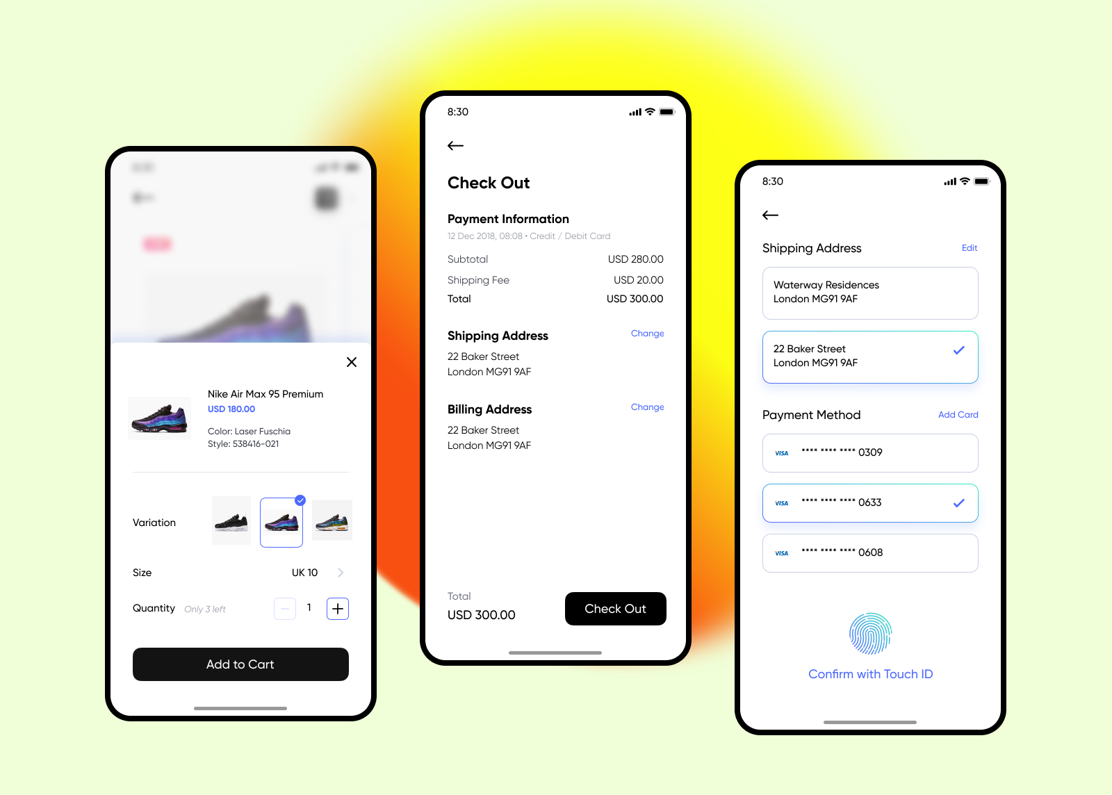Ecommerce App Checkout UI – Mobile Design by Design Studio UI UX on ...