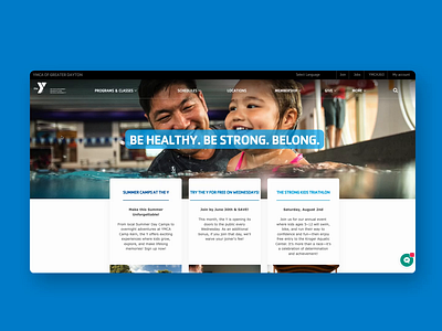YMCA of Greater Dayton drupal imagex media nonprofit ui ymca