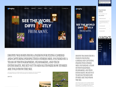 Photographer portfolio website graphic design personal portfolio photographer portfolio photographer website portfolio ui web design website
